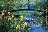 Bridge Canvas Paintings - Monets Bridge